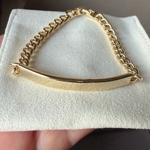 Bracelet rolled gold
